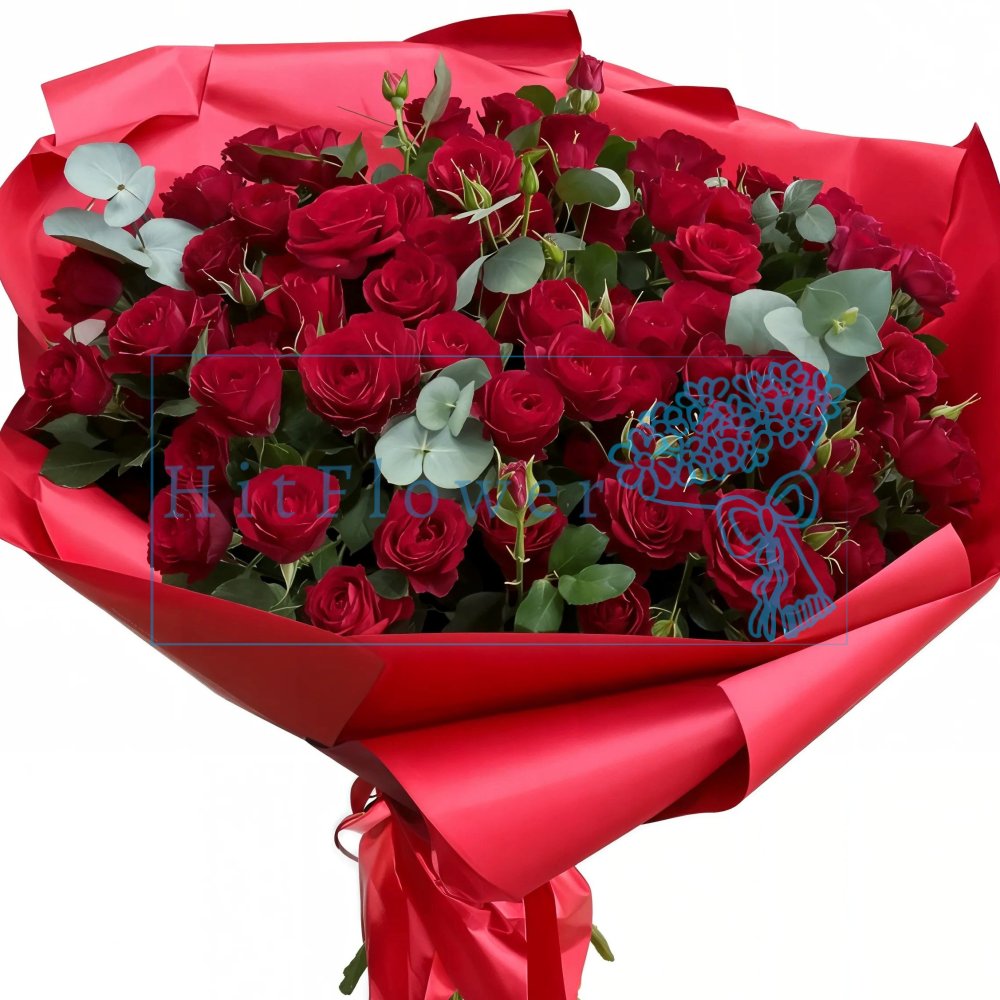 Букет роз Вечная страсть